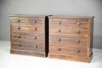 Pair of Stained Beech Chest of Drawers (14 of 16) Pair of Stained Beech Chest of Drawers (14 of 16)