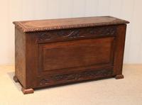 Solid Oak Carved Coffer (6 of 9) Solid Oak Carved Coffer (6 of 9)
