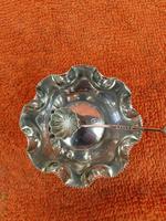 Antique Sterling Silver Hallmarked Salts & Matching Spoon 1897 E G (2 of 8) Antique Sterling Silver Hallmarked Salts & Matching Spoon 1897 E G (2 of 8)