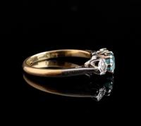 Vintage Art Deco Zircon and diamond ring, 18ct gold and platinum (6 of 12) Vintage Art Deco Zircon and diamond ring, 18ct gold and platinum (6 of 12)