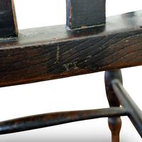 Antique Elm Lath Back Armchair (7 of 9) Antique Elm Lath Back Armchair (7 of 9)