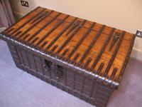 Magnificent 19th Century Teak Trunk (3 of 4) Magnificent 19th Century Teak Trunk (3 of 4)