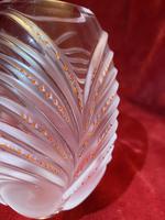 Rare Lalique “Palmier” pattern vase designed by Marc Lalique (3 of 7) Rare Lalique “Palmier” pattern vase designed by Marc Lalique (3 of 7)
