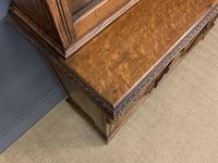 Victorian Carved Oak 3 Door Bookcase (10 of 23) Victorian Carved Oak 3 Door Bookcase (10 of 23)