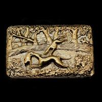 Georgian Solid Silver Gilt Snuff Box With Spectacular Fox Hunting Scene - Edward Smith 1832 (20 of 22) Georgian Solid Silver Gilt Snuff Box With Spectacular Fox Hunting Scene - Edward Smith 1832 (20 of 22)