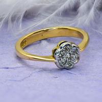 The Vintage 1989 Daisy Cluster Ring (7 of 7) The Vintage 1989 Daisy Cluster Ring (7 of 7)