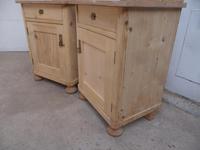 Small & Low Pair of Victorian Antique Pine Bedside Cabinets to wax / paint (3 of 9) Small & Low Pair of Victorian Antique Pine Bedside Cabinets to wax / paint (3 of 9)