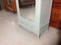Painted Single Armoire in Plummet Grey (3 of 8) Painted Single Armoire in Plummet Grey (3 of 8)