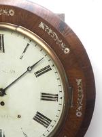 English Drop Dial 8-day Fusee Dial Wall Clock (6 of 9) English Drop Dial 8-day Fusee Dial Wall Clock (6 of 9)