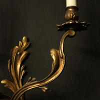 French Pair of Bronze Antique Wall Sconces (6 of 8) French Pair of Bronze Antique Wall Sconces (6 of 8)