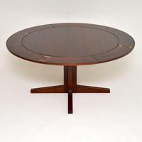 1960’s Danish Rosewood Flip Flap Lotus Dining Table by Dyrlund (4 of 12) 1960’s Danish Rosewood Flip Flap Lotus Dining Table by Dyrlund (4 of 12)