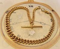 Victorian Pocket Watch Chain 1890s Antique Large 14ct Rose Gold Filled Albert With T Bar (4 of 11) Victorian Pocket Watch Chain 1890s Antique Large 14ct Rose Gold Filled Albert With T Bar (4 of 11)