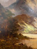 Lovely Oil on Canvas by Francis E Jamieson (2 of 3) Lovely Oil on Canvas by Francis E Jamieson (2 of 3)