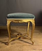 Beautiful French Giltwood Dressing Table Stool (8 of 12) Beautiful French Giltwood Dressing Table Stool (8 of 12)
