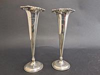 Pair of Silver Vases (2 of 6) Pair of Silver Vases (2 of 6)