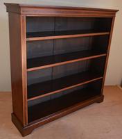 Mahogany Inlaid Open Bookcase (3 of 4) Mahogany Inlaid Open Bookcase (3 of 4)