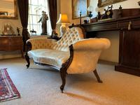Stunning Quality Original 19th Century Carved Rosewood Cream Upholstered Sofa Settee (3 of 11) Stunning Quality Original 19th Century Carved Rosewood Cream Upholstered Sofa Settee (3 of 11)