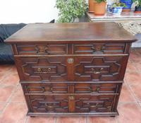 Country oak 4 drawer chest of drawers splits into 2 (10 of 10) Country oak 4 drawer chest of drawers splits into 2 (10 of 10)
