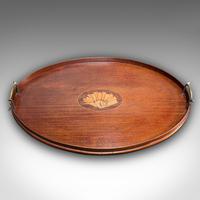 Antique Serving Tray, English, Mahogany, Brass, Boxwood Inlay, Georgian c.1800 (5 of 10) Antique Serving Tray, English, Mahogany, Brass, Boxwood Inlay, Georgian c.1800 (5 of 10)