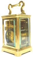 Good Antique French 8-day Repeat Carriage Clock Bevelled Case with Enamel Dial Gong Striking (9 of 15) Good Antique French 8-day Repeat Carriage Clock Bevelled Case with Enamel Dial Gong Striking (9 of 15)