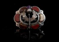 Antique Scottish silver and agate brooch, Amethyst thistle (10 of 10) Antique Scottish silver and agate brooch, Amethyst thistle (10 of 10)