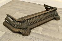 Art Nouveau Cast Iron Fender or Dog Grate (4 of 4) Art Nouveau Cast Iron Fender or Dog Grate (4 of 4)
