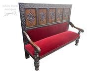 Exceptional Large Antique Carved 18th Century English Oak Settle, Hall Seat, Pew (9 of 10) Exceptional Large Antique Carved 18th Century English Oak Settle, Hall Seat, Pew (9 of 10)