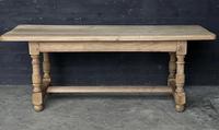 French Bleached Oak Farmhouse Kitchen Table (2 of 25) French Bleached Oak Farmhouse Kitchen Table (2 of 25)