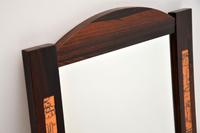 1960’s Danish Vintage Rosewood & Copper Mirror (7 of 9) 1960’s Danish Vintage Rosewood & Copper Mirror (7 of 9)