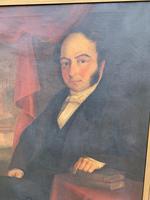 Large Antique Oil on Canvas Portrait of a Gentleman (15 of 19) Large Antique Oil on Canvas Portrait of a Gentleman (15 of 19)