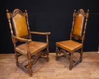 Antique Oak Dining Chairs - English Farmhouse Chair 1880 (2 of 9) Antique Oak Dining Chairs - English Farmhouse Chair 1880 (2 of 9)