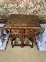 19th Century Brass Inlaid Hoshiarpur Table (7 of 7) 19th Century Brass Inlaid Hoshiarpur Table (7 of 7)
