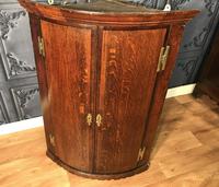 Good Georgian Oak Bow Front Corner Cupboard (2 of 8) Good Georgian Oak Bow Front Corner Cupboard (2 of 8)