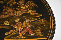 Antique Lacquered Chinoiserie Occasional Table (6 of 12) Antique Lacquered Chinoiserie Occasional Table (6 of 12)