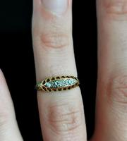 Antique Diamond Five Stone Ring, 18ct Gold, Edwardian (11 of 12) Antique Diamond Five Stone Ring, 18ct Gold, Edwardian (11 of 12)