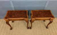 Pair of Burr Walnut Tea Tables (11 of 21) Pair of Burr Walnut Tea Tables (11 of 21)