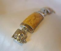 Vintage Silver Chinese Dragon Bracelet 1970s Meerschaum Stones 7 1/4" Length (8 of 10) Vintage Silver Chinese Dragon Bracelet 1970s Meerschaum Stones 7 1/4" Length (8 of 10)