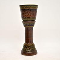 Pair of Antique Majolica Porcelain Plant Stands (4 of 12) Pair of Antique Majolica Porcelain Plant Stands (4 of 12)