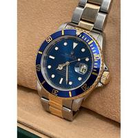 18ct Yellow Gold & Steel Rolex Submariner Blue Dial (4 of 6) 18ct Yellow Gold & Steel Rolex Submariner Blue Dial (4 of 6)