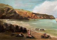 Original Antique 19th Century British Coastal Seascape Oil on Board Painting (4 of 10) Original Antique 19th Century British Coastal Seascape Oil on Board Painting (4 of 10)