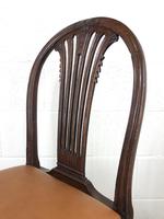 Georgian Chair with Drop-In Leather Seat (6 of 13) Georgian Chair with Drop-In Leather Seat (6 of 13)