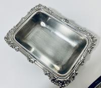 Antique Solid Sterling Silver Butter Dish & Cover (8 of 12) Antique Solid Sterling Silver Butter Dish & Cover (8 of 12)