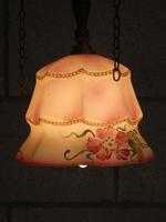 Converted Gas Lamp with Pink Shade (4 of 5) Converted Gas Lamp with Pink Shade (4 of 5)