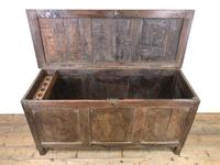 18th Century Oak Coffer with Three Panel Front (4 of 19) 18th Century Oak Coffer with Three Panel Front (4 of 19)
