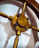 Brass & Oak Yacht Wheel (4 of 6) Brass & Oak Yacht Wheel (4 of 6)