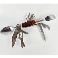 Vintage Japanese Antler Handle 11 Piece Pocket Knife (6 of 9) Vintage Japanese Antler Handle 11 Piece Pocket Knife (6 of 9)