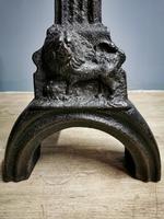 Pair of Tudor Cast Iron Fire Dogs (2 of 5) Pair of Tudor Cast Iron Fire Dogs (2 of 5)