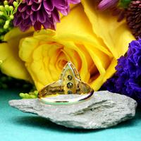 The Antique Edwardian 1905 Sapphire & Diamond Navette Gold Ring (5 of 7) The Antique Edwardian 1905 Sapphire & Diamond Navette Gold Ring (5 of 7)