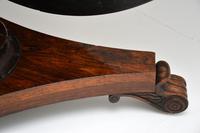 Antique William IV Rosewood Leather Top Drum, Dining or Centre Table (8 of 11) Antique William IV Rosewood Leather Top Drum, Dining or Centre Table (8 of 11)