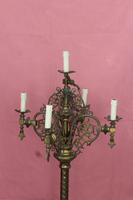 Pair of Antique Church Candelabras (3 of 4) Pair of Antique Church Candelabras (3 of 4)